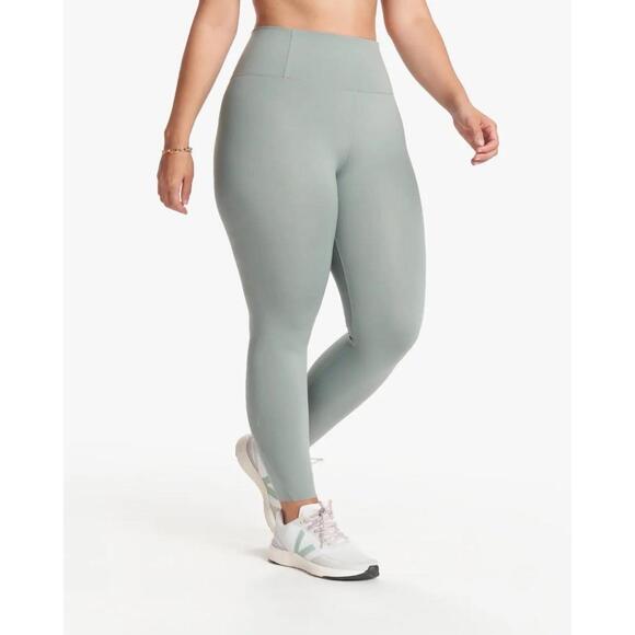 VUORI Evolve 7/8 Length Leggings Fern Blue Women’s XL VW497 $118 Retail - Picture 4 of 9